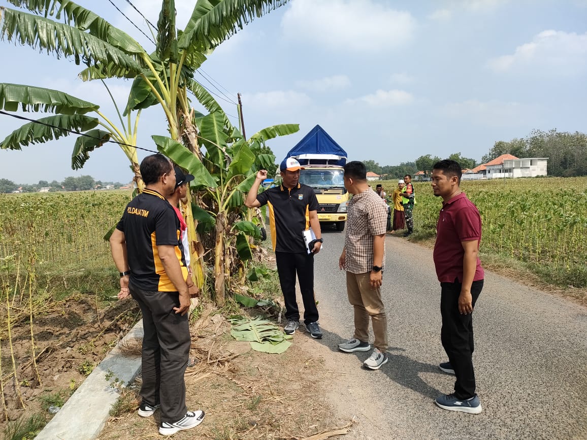 Polisi Bakal Selidiki Lebih Lanjut Penemuan Bayi Perempuan di Pinggir Jalan Desa Gro’om Pamekasan