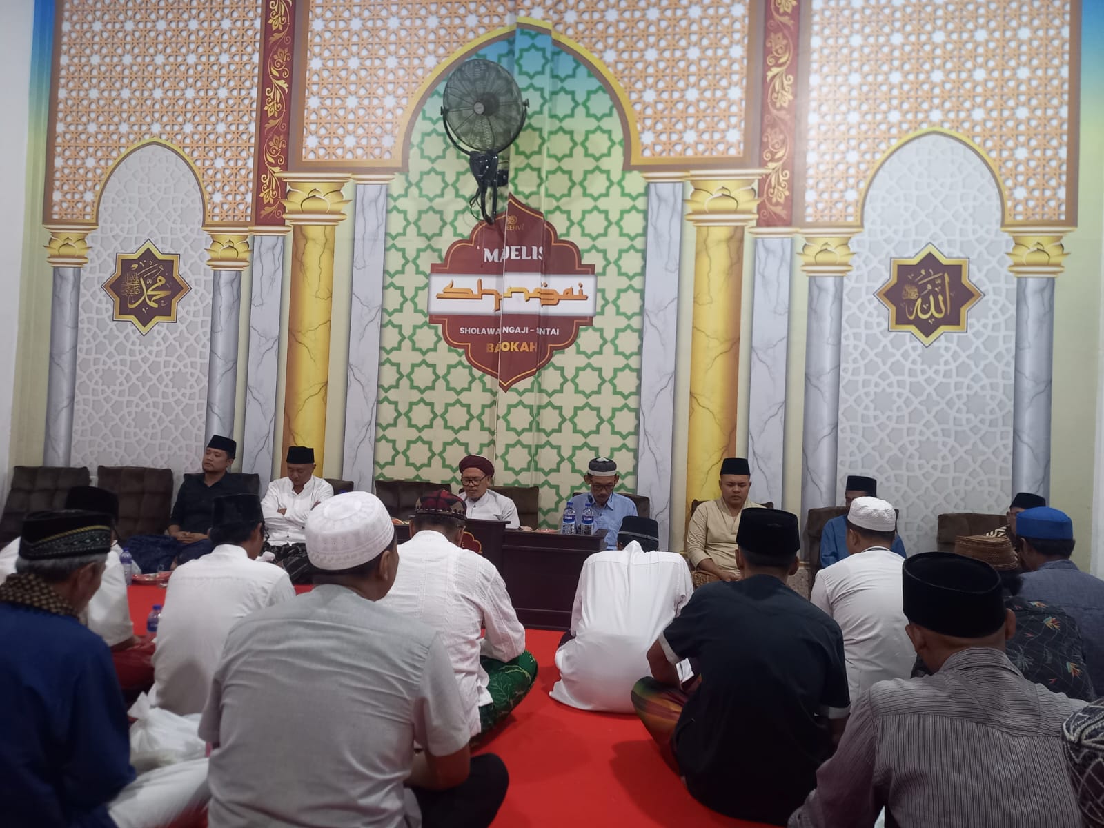 Hidmat, Majelis Shongai Barokah Istighotsah Untuk Korban Tragedi PP. Al-Ghoziny Sidoarjo