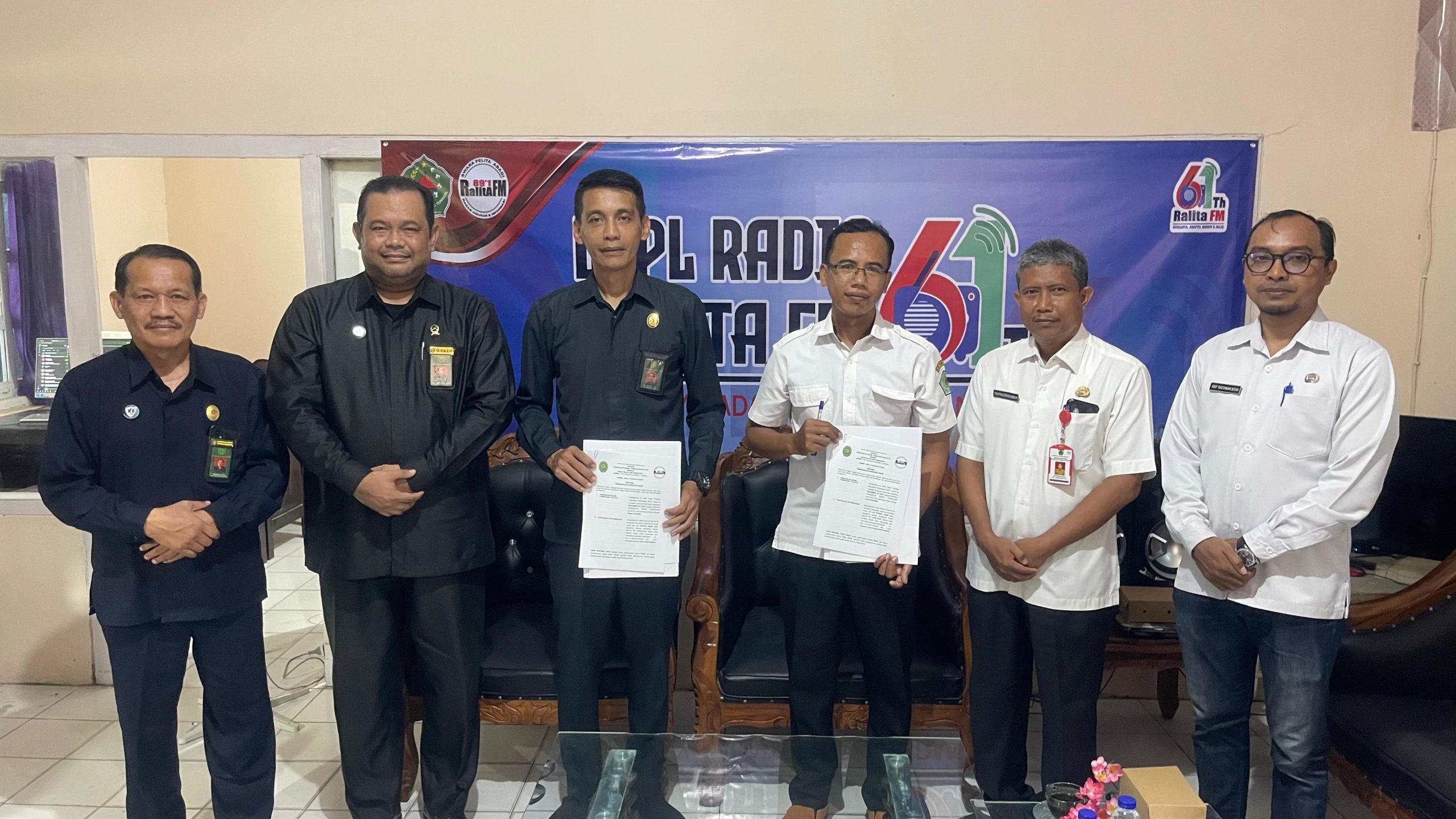 Penandatanganan Nota Kesepahaman MoU Pengadilan Agama Pamekasan dengan LPPL Radio Ralita FM